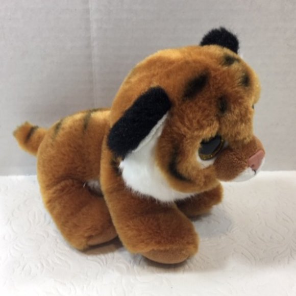 Ty Beanie Baby 6” TIGGS the Bengal Tiger Stuffed Animal Plush 2015 Glitter Eyes - Picture 2 of 7